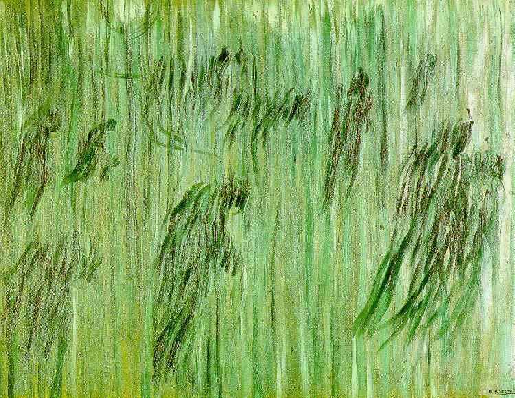 Umberto Boccioni States of Mind II : Those Who Stay oil painting image